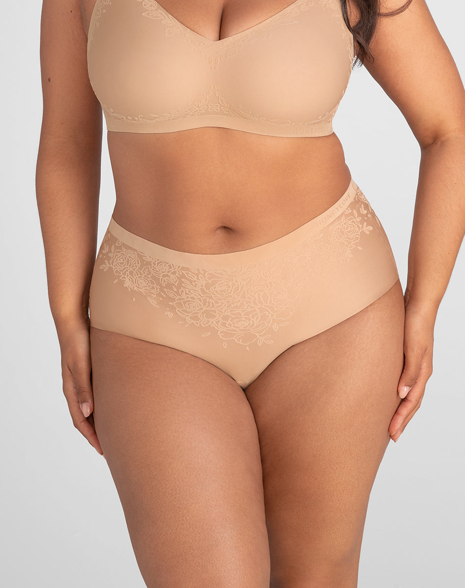Silhouette Roses Brief